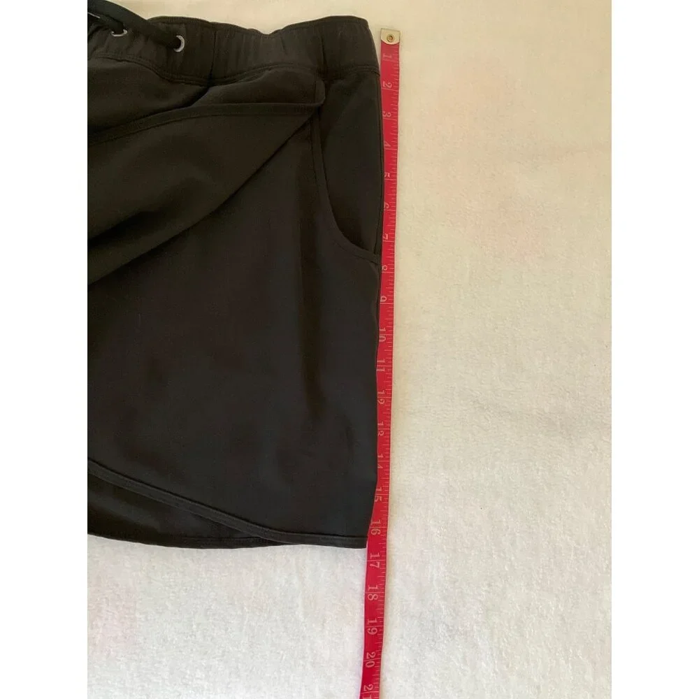 Patagonia sz. Small - Fleetwith Skort Black Activewear Wrap Front - Picture 8 of 8